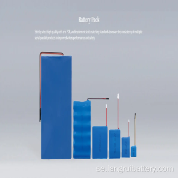 7.4V litiumpolymerbatteripaket 1000mAh